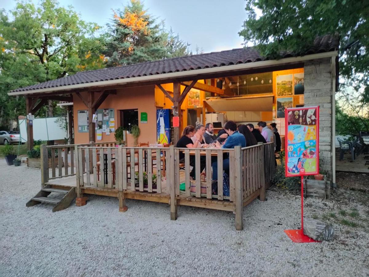 Camping Le Bel Air Tente Insolite Sibley'S 4 Personnes-Le Romarin Limogne-en-Quercy Exterior photo